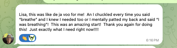 Testimonial from Jenny