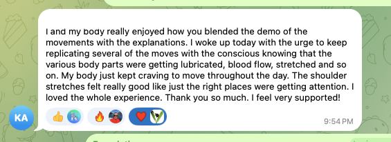 Testimonial from Kelly